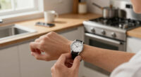 vario versa watch combines two time zones in a single reversible form