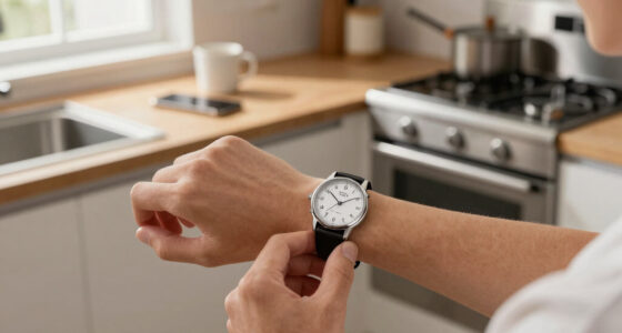 vario versa watch combines two time zones in a single reversible form