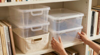 The $0 Storage-Doubling Trick to Try on Your Bookshelf