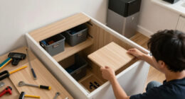 A Designer Built A Bedroom Above Her Closet To Get More From 375 Square Feet