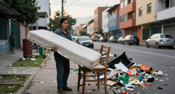 Bogotá Imposes Fine For Leaving Mattresses And Debris On Streets
