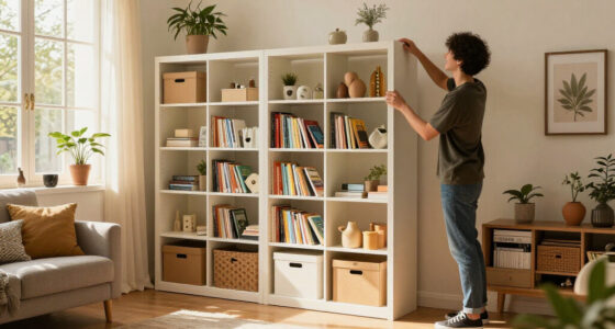 I Created A Pretty IKEA BILLY Hack That Seriously Cuts Clutter