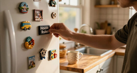 My Grandma Gigi’s “House Rules” Magnet Helps Me Keep My Home Clean