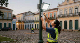 RioLuz Unveils New Lighting At São Roque Square In Paquetá