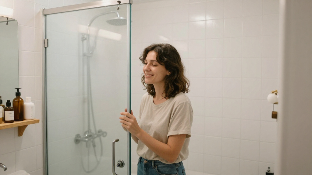 They Ditched A Tub In Their Cramped Bathroom — It Was The Best Decision