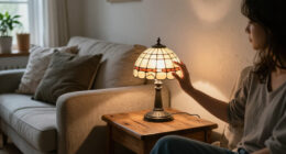 T.J. Maxx Is Selling Out Of This Tiffany-Inspired Accent Lamp