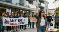 Thousands Protest Outside Ayuso's Penthouse Over Maric's Eviction