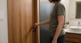 Two Doors Made This Bathroom Feel Awkward — So One Of Them Had To Go