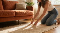 Should My Sofa Sit On Top Of The Rug? It's A Question I Get Asked All The Time As A Stylist