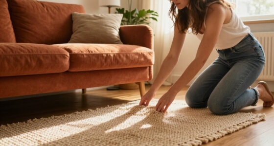 Should My Sofa Sit On Top Of The Rug? It's A Question I Get Asked All The Time As A Stylist