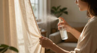Spraying Diluted Rubbing Alcohol On Curtains: Why It Is Recommended And What It Is For