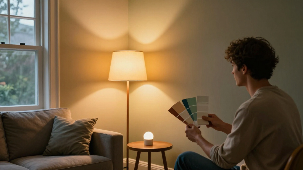 This Type Of Lighting Can Make Your Paint Color Look ‘Wrong’ At Night — And What You Need To Do To Fix It